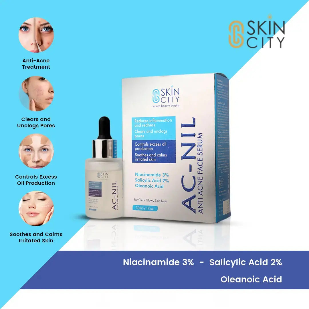 ANTI ACNE SERUM 3% Niacinamide-Nafuji Store