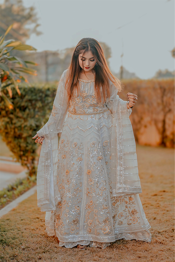 3 PIECE STITCHED EMBROIDERED SUIT MAXI-19 - Nafuji Store