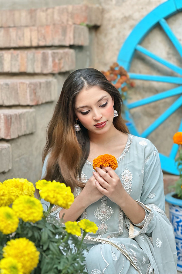 STITCHED 3 PIECE SUIT WAS-09 - Nafuji Store