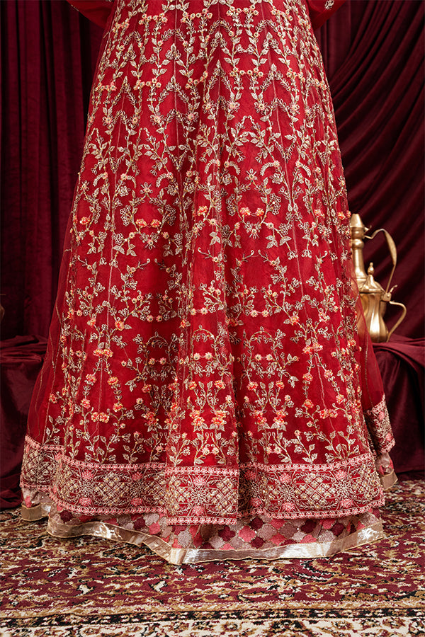 3 PIECE STITCHED EMBROIDERED SUIT MAXI-184 - Nafuji Store