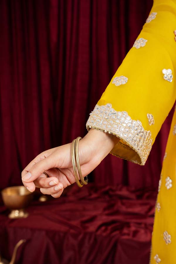 3 PIECE STITCHED EMBROIDERED SUIT WAS-31 - Nafuji Store