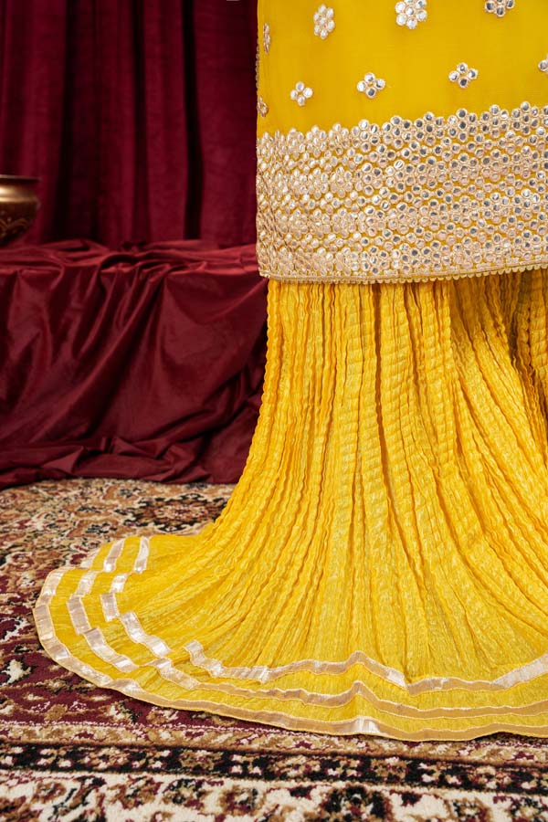 3 PIECE STITCHED EMBROIDERED SUIT WAS-31 - Nafuji Store