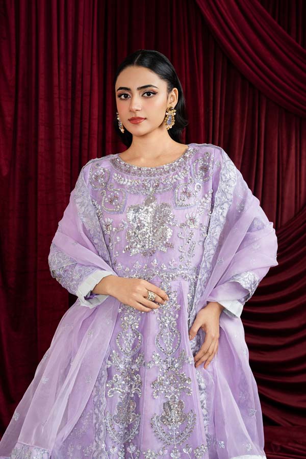 3 PIECE STITCHED EMBROIDERED SUIT MAXI-176 ZARISHI - Nafuji Store