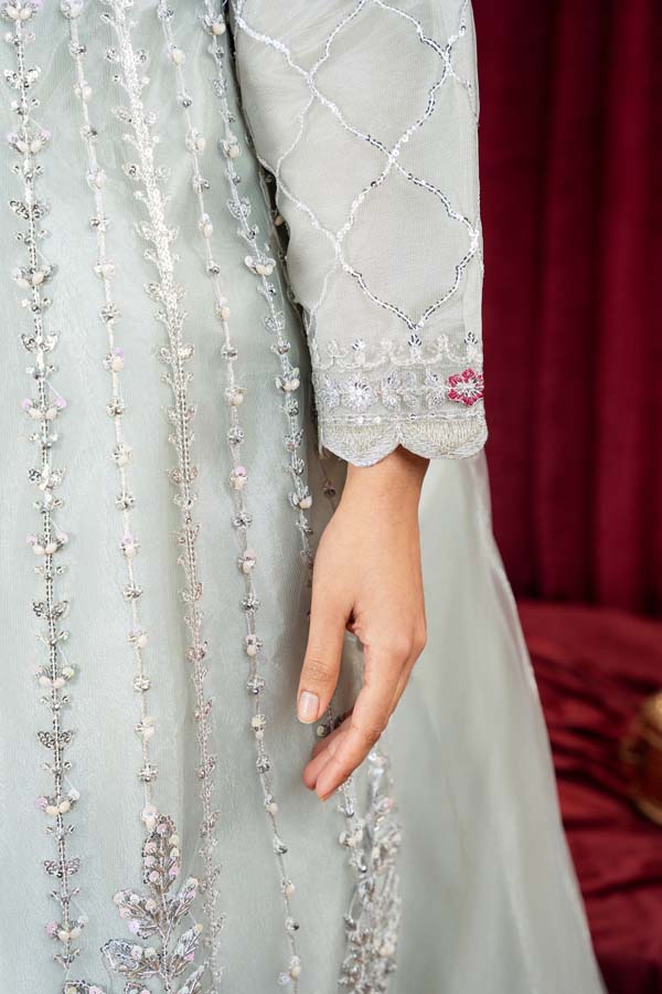 3 PIECE STITCHED EMBROIDERED SUIT MAXI-09 - Nafuji Store