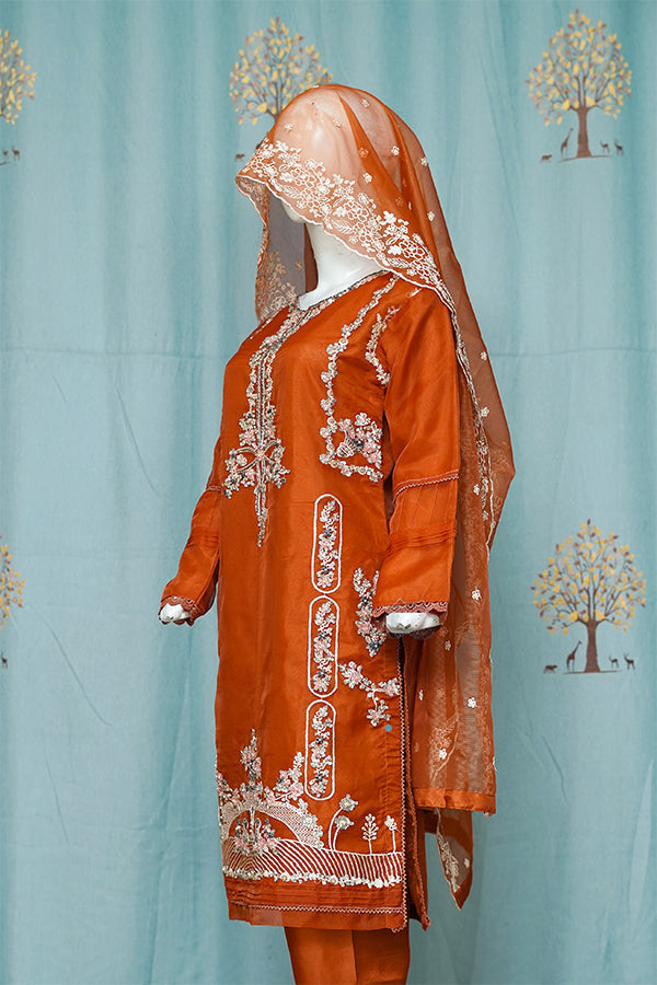 STITCHED 3 PIECE SUIT WAS-25 - Nafuji Store