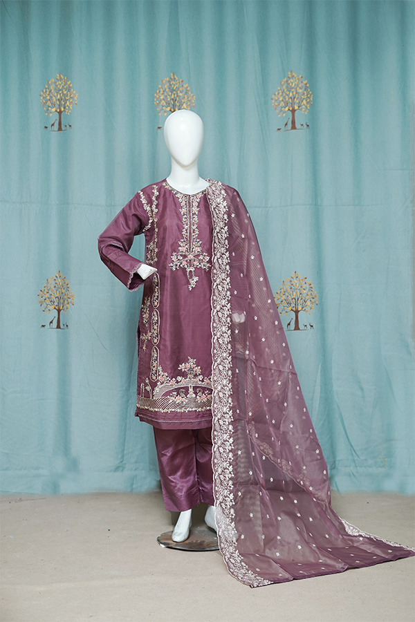 STITCHED 3 PIECE SUIT WAS-25 - Nafuji Store