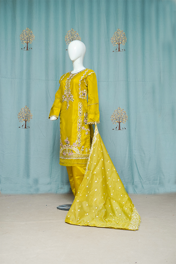 STITCHED 3 PIECE SUIT WAS-25 - Nafuji Store