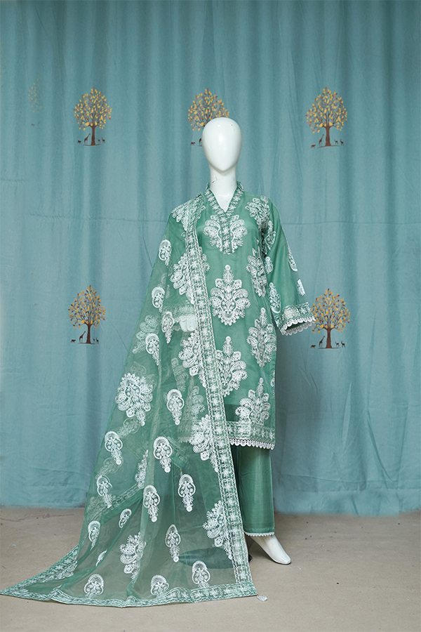 STITCHED 3 PIECE SUIT WAS-20 - Nafuji Store