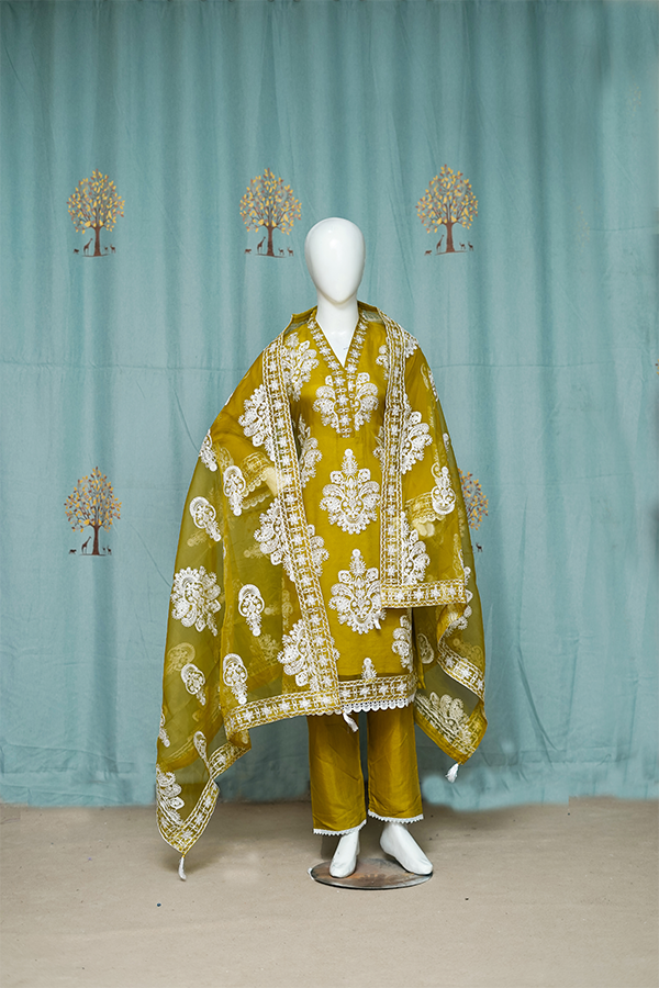 STITCHED 3 PIECE SUIT WAS-20 - Nafuji Store