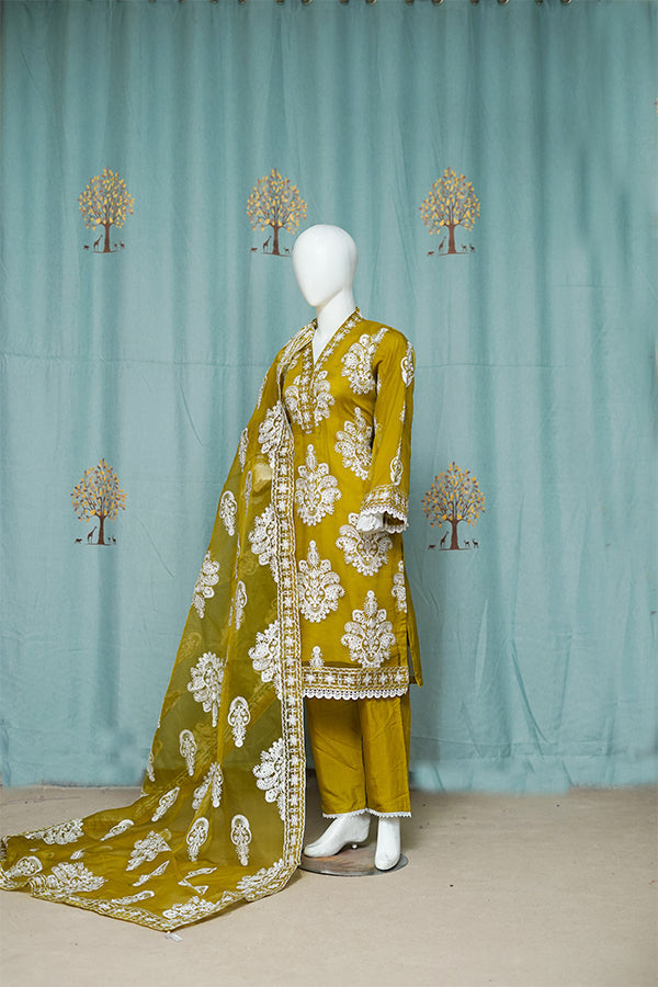 STITCHED 3 PIECE SUIT WAS-20 - Nafuji Store