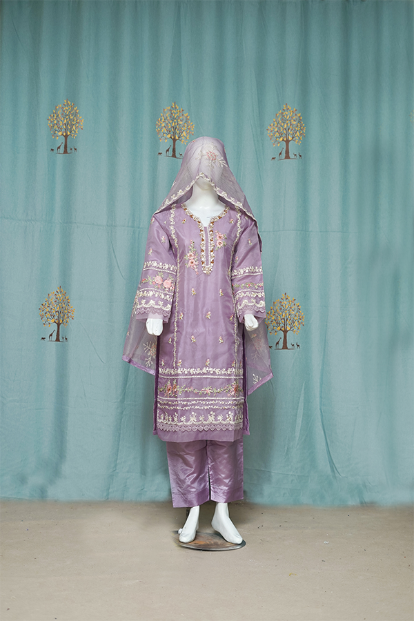 STITCHED 3 PIECE SUIT WAS-22 - Nafuji Store