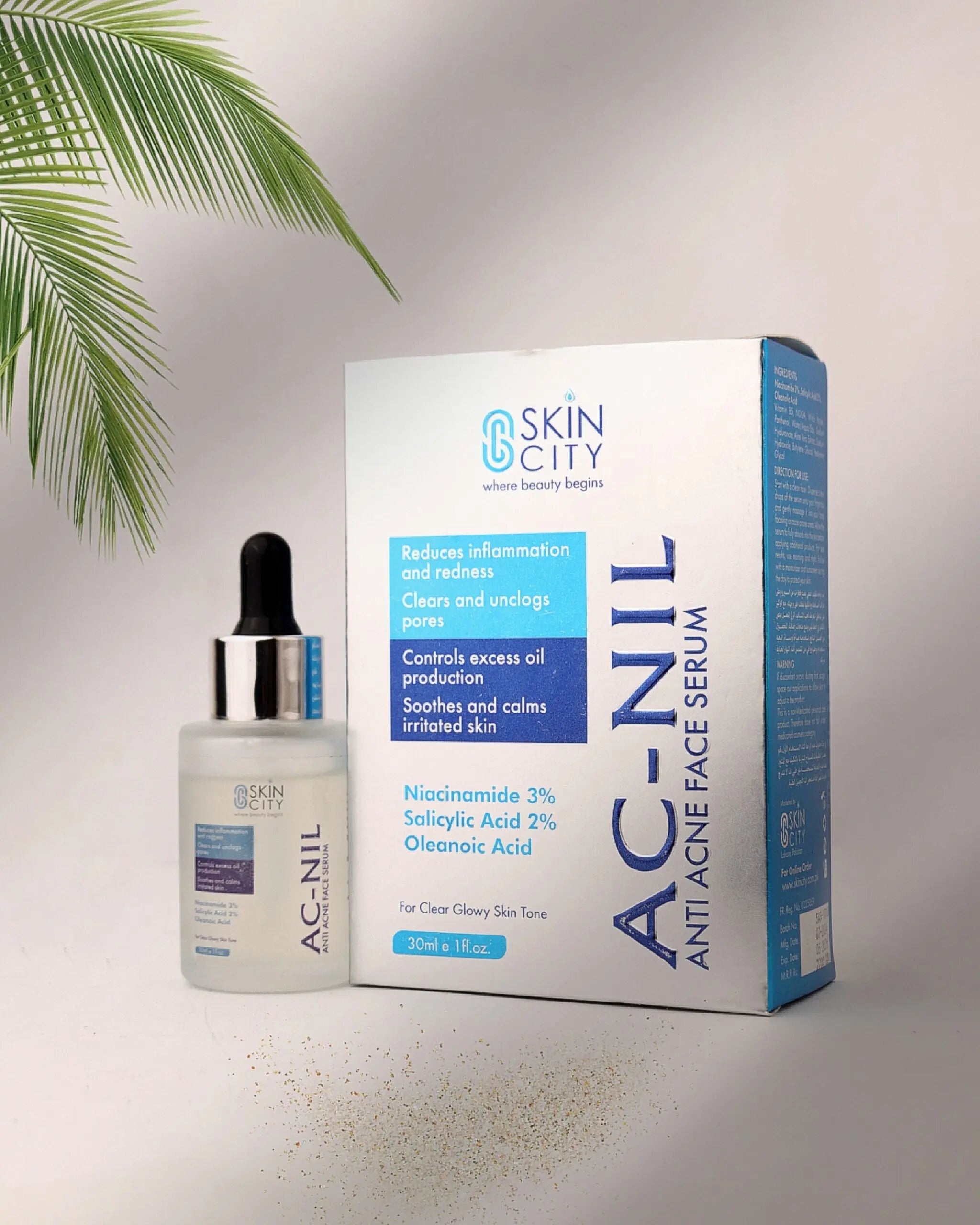 ANTI ACNE SERUM 3% Niacinamide-Nafuji Store